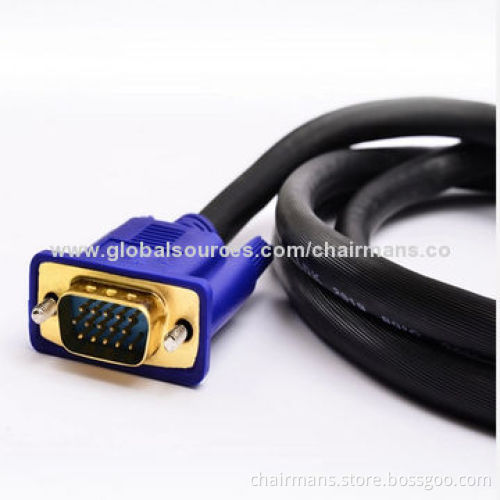 VGA 3 + 6 Extending Cable, Male to Female, 1.5-50 Meters Cable Length